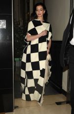 ANNE HATHAWAY Leaves 2023 Fashion Awards in London 12/04/2023