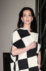 ANNE HATHAWAY Leaves 2023 Fashion Awards in London 12/04/2023