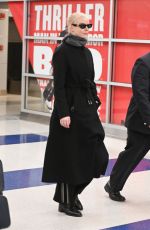 ANYA TAYLOR-JOY Arrives at JFK Airport in New York 12/10/2023
