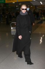 ANYA TAYLOR-JOY Arrives at JFK Airport in New York 12/10/2023