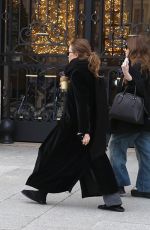 ASHLEY and MARY KATE OLSEN Out in Paris 12/18/2023