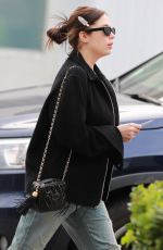 ASHLEY BENSON and Brandon Davis on a Lunch Date at The Grill in Beverly Hills 12/27/2023