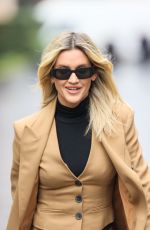 ASHLEY ROBERTS Leaves Heart Radio in London 12/07/2023