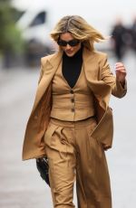 ASHLEY ROBERTS Leaves Heart Radio in London 12/07/2023