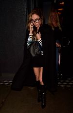 AYDA FIELD Out for Dinner at Craig