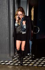 AYDA FIELD Out for Dinner at Craig