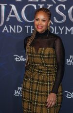 AYO DAVIS at UK Premiere of Percy Jackson and the Olympians at Odeon Luxe Leicester Square in London 12/16/2023