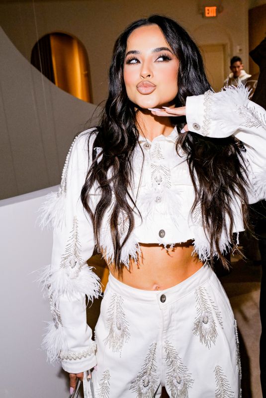 BECKY G at PatBO Miami Opening Celebration in Miami 12/06/2023