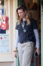 BEHATI PRINSLOO Starts Her Christmas Shopping at a Kids Clothing sStore in Santa Barbara 12/14/2023