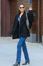 BELLA HADID Out and About in New York 12/19/2023
