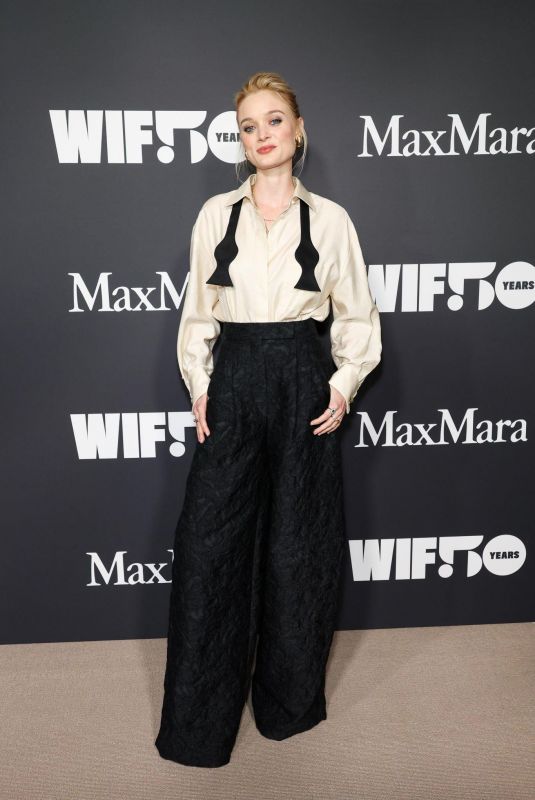 BELLA HEATHCOTE at 2023 Women in Film Honors in Hollywood 11/30/2023