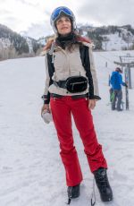 BETHENNY FRANKEL at Solo Snowboarding Session in Aspen 12/23/2023