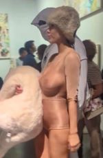 BIANCA CENSORI and Kanye West at Art Basel in Miami 12/10/2023