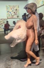 BIANCA CENSORI and Kanye West at Art Basel in Miami 12/10/2023