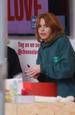 BILLIE PIPER at Choose Love Pop-Up Shop in London 12/18/2023