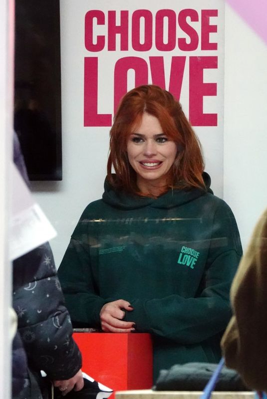 BILLIE PIPER at Choose Love Pop-Up Shop in London 12/18/2023