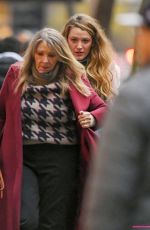 BLAKE LIVELY Out Shopping with Her Mom in New York 12/17/2023