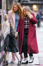 BLAKE LIVELY Out Shopping with Her Mom in New York 12/17/2023