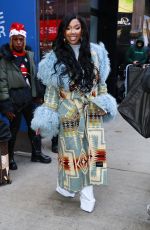 BRANDY Leaves Good Morning America Show in New York 12/22/2023