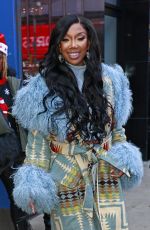 BRANDY Leaves Good Morning America Show in New York 12/22/2023
