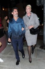 BRIGITTE NIELSEN Arrives at Balenciaga Afterparty in West Hollywood 12/01/2023