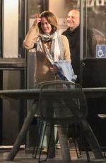 BROOKE BURKE on a Dinner Date at Zinque in Malibu 12/30/2023