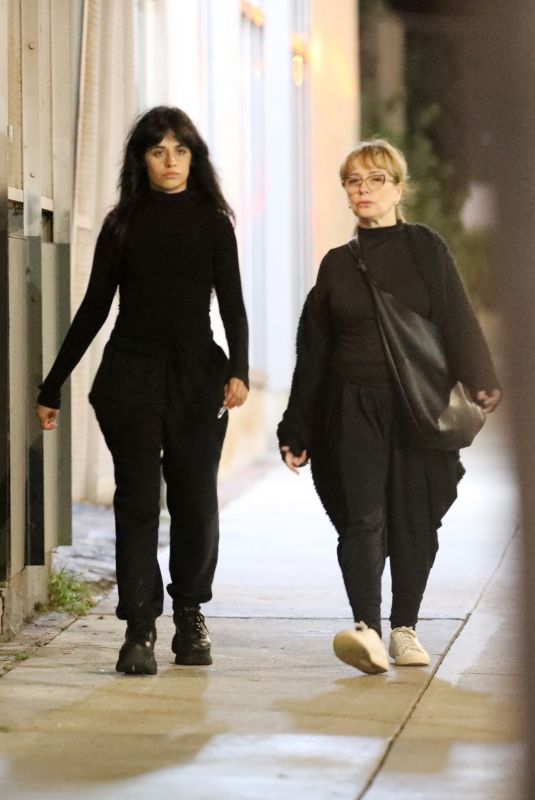 CAMILA CABELLO Out with Her Mom Sinuhe Estrabao in Los Angeles 12/06/2023