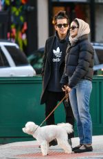 CAMILA MENDES and Rudy Mancuso Out with Their Dog in New York 12/29/2023