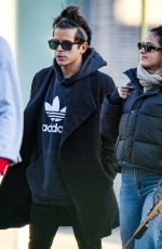CAMILA MENDES and Rudy Mancuso Out with Their Dog in New York 12/29/2023