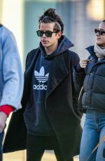 CAMILA MENDES and Rudy Mancuso Out with Their Dog in New York 12/29/2023