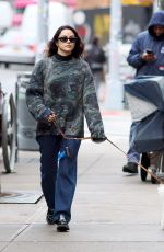 CAMILA MENDES Out with Her Dog in New York 12/28/2023