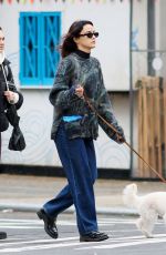 CAMILA MENDES Out with Her Dog in New York 12/28/2023