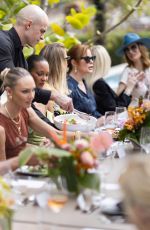 CANDICE SWANEPOEL Co-hosts an Intimate Art Basel Luncheon with Vogue100 in Miami 12/0/4/2023