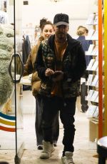 CARA SANTANA and Shannon Leto Out Shopping in Beverly Hills 12/09/2023