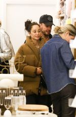 CARA SANTANA and Shannon Leto Out Shopping in Beverly Hills 12/09/2023