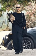 CARA SANTANA Arrives at a Friend