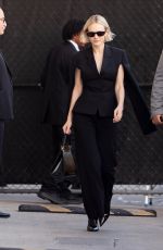 CAREY MULLIGAN Arrives at Jimmy Kimmel Live! at El Capitan Entertainment Centre in Hollywood 12/13/2023