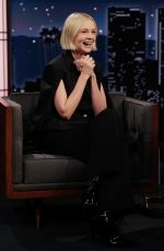 CAREY MULLIGAN at Jimmy Kimmel Live 12/13/2023