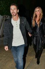 CARMEN ELECTRA Arrives at Nobu Restaurant in Los Angeles 12/11/2023