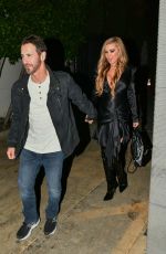 CARMEN ELECTRA Arrives at Nobu Restaurant in Los Angeles 12/11/2023