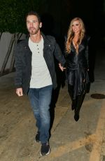 CARMEN ELECTRA Arrives at Nobu Restaurant in Los Angeles 12/11/2023