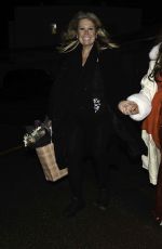 CHARLOTTE DAWSON Out Celebrates Christmas with Mum Tracy Dawson in Blackpool 12/25/2023
