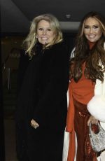 CHARLOTTE DAWSON Out Celebrates Christmas with Mum Tracy Dawson in Blackpool 12/25/2023