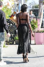 CHELSEA LAZKANI Out for Brunch in Los Angeles 12/07/2023