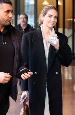 CHIARA FERRAGNI Out and About in Milan 12/18/2023