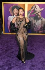 CHLOE BAILEY at The Color Purple Premiere in Los Angeles 12/06/2023