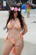CHLOE FERRY in Bikini at a Beach in Thailand 12/26/2023