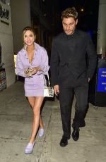 CHRISHELL STAUSE and Chris Appleton Night Out in Los Anegeles 12/15/2023
