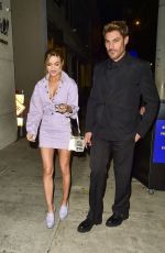 CHRISHELL STAUSE and Chris Appleton Night Out in Los Anegeles 12/15/2023