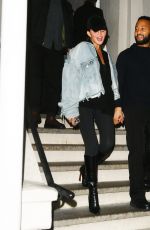 CHRISSY TEIGEN and John Legend on a Dinner Date at Bondst Japanese Testaurant in New York 12/29/2023